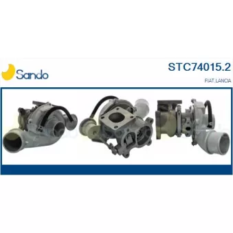 Turbocompresseur, suralimentation SANDO STC74015.2