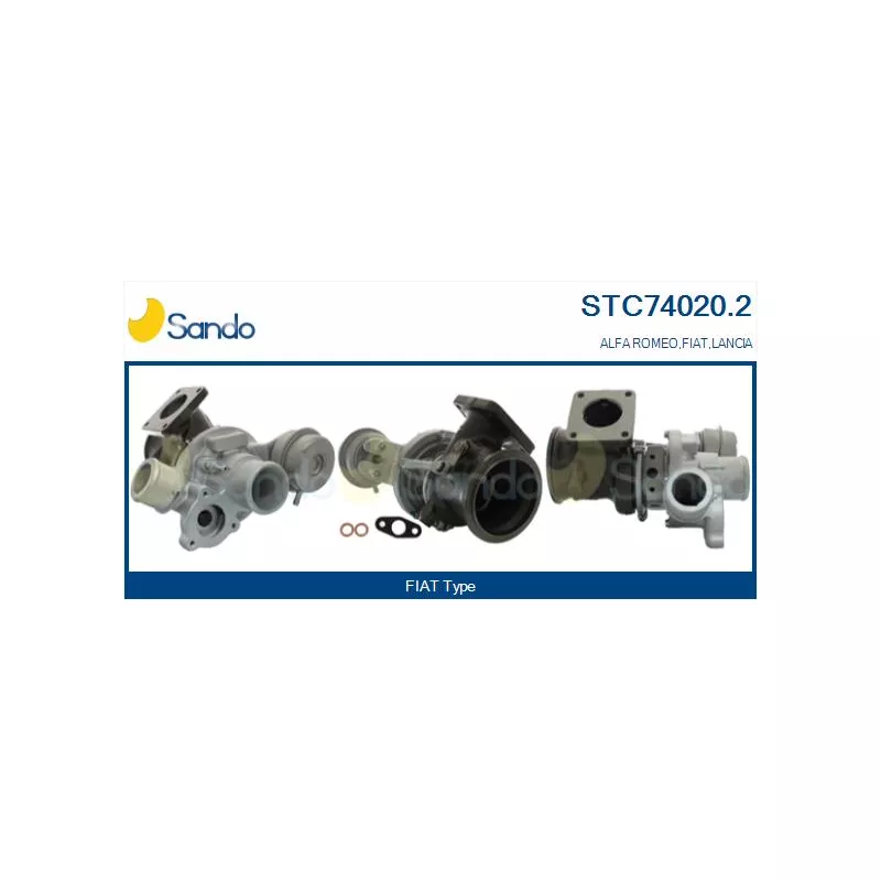 Turbocompresseur, suralimentation SANDO STC74020.2