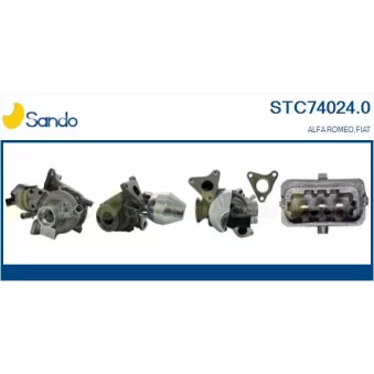 Turbocompresseur, suralimentation SANDO STC74024.0