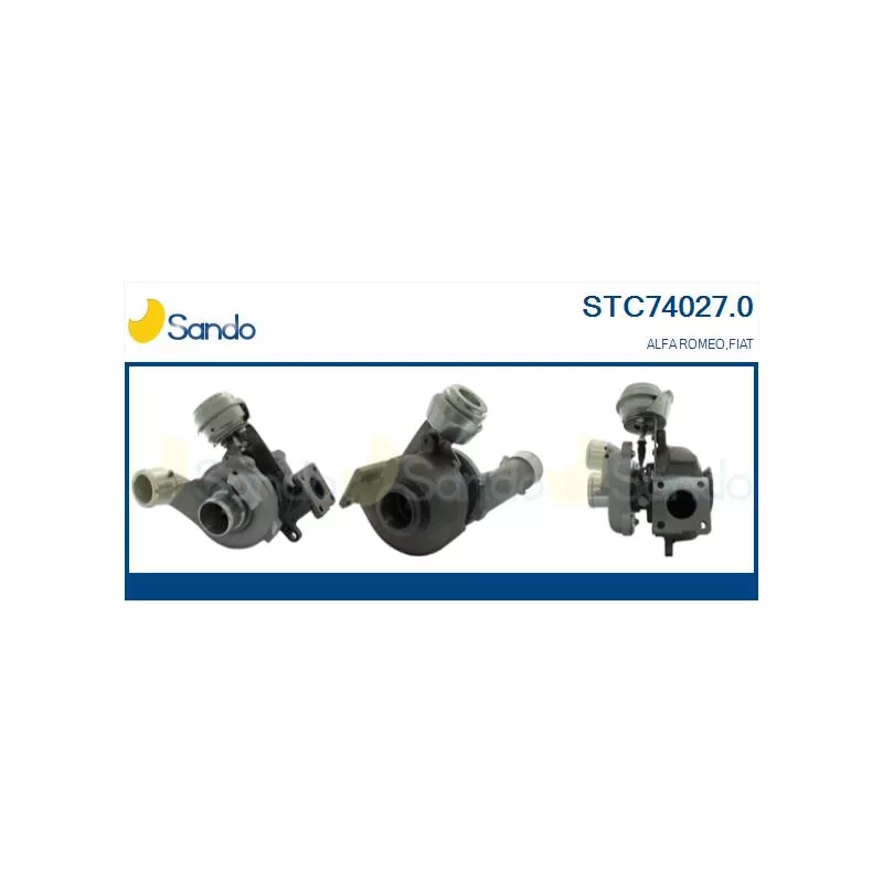 Turbocompresseur, suralimentation SANDO STC74027.0