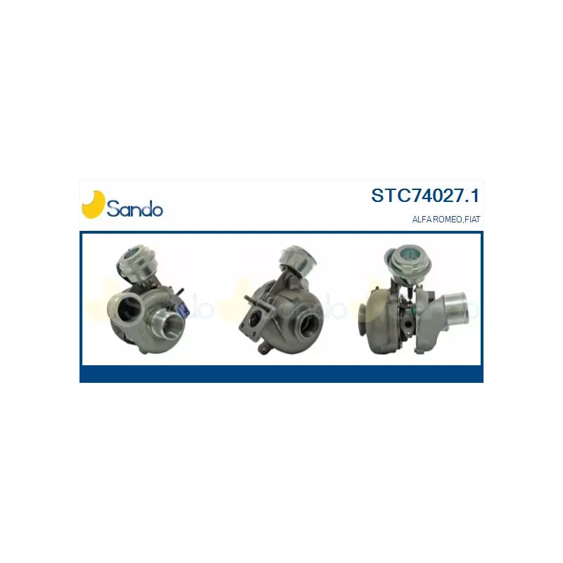 Turbocompresseur, suralimentation SANDO STC74027.1