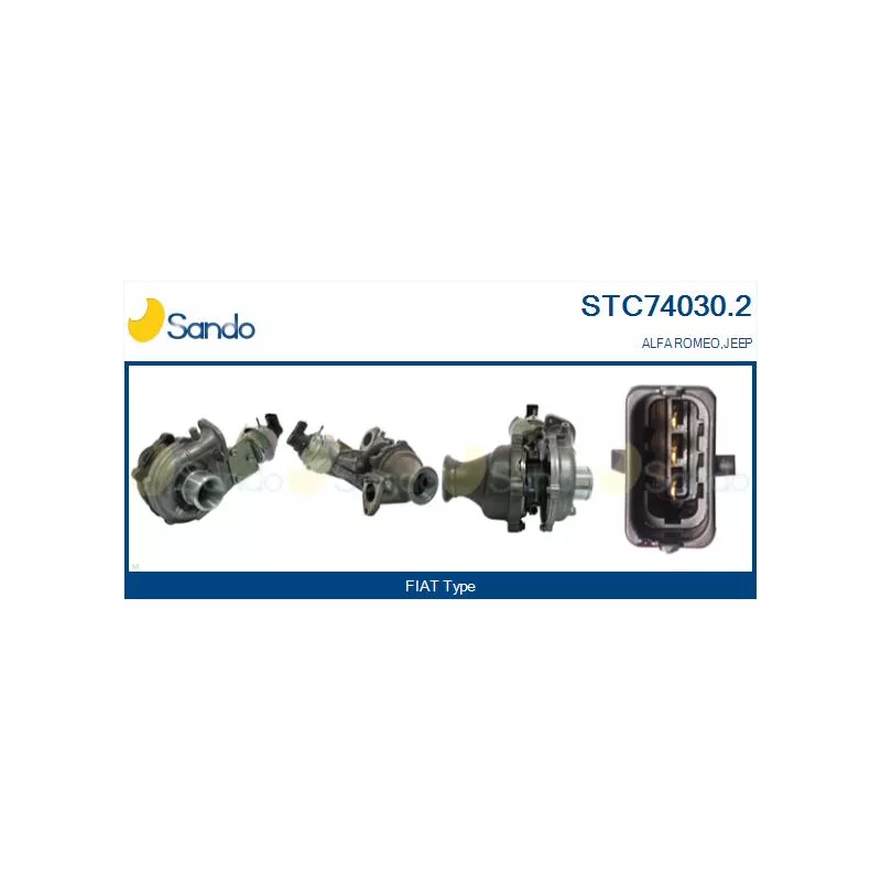 Turbocompresseur, suralimentation SANDO STC74030.2