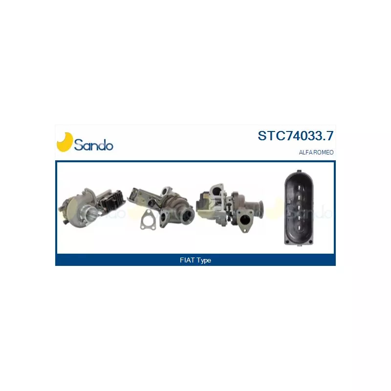Turbocompresseur, suralimentation SANDO STC74033.7