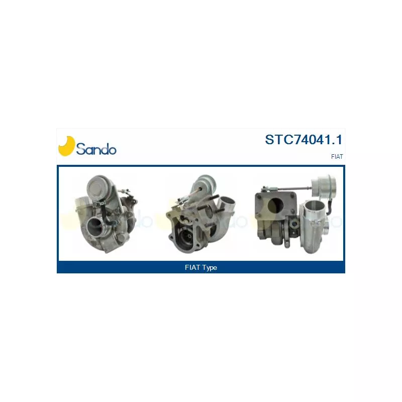 Turbocompresseur, suralimentation SANDO STC74041.1