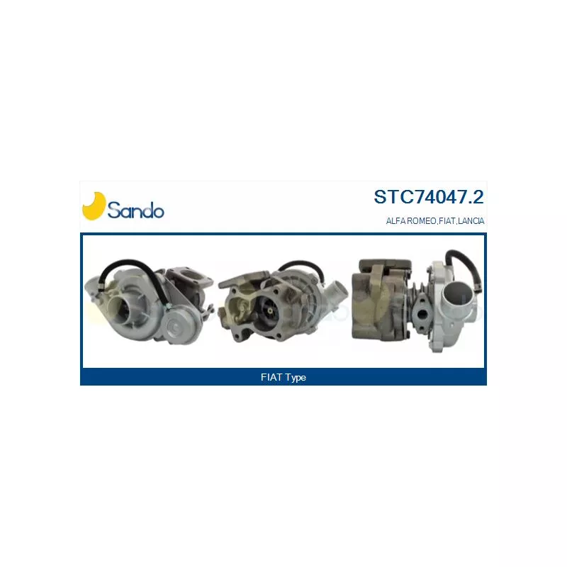 Turbocompresseur, suralimentation SANDO STC74047.2