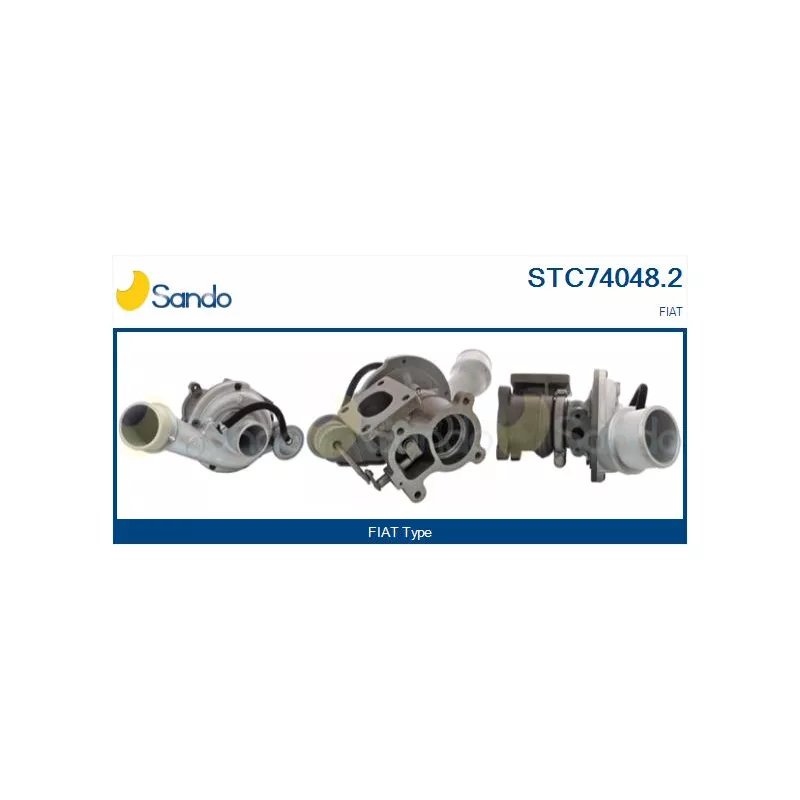 Turbocompresseur, suralimentation SANDO STC74048.2