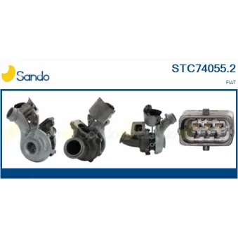 Turbocompresseur, suralimentation SANDO STC74055.2