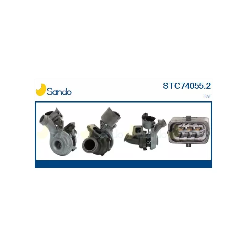 Turbocompresseur, suralimentation SANDO STC74055.2