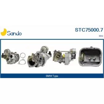 Turbocompresseur, suralimentation SANDO STC75000.7