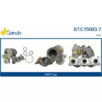 Turbocompresseur, suralimentation SANDO STC75003.7