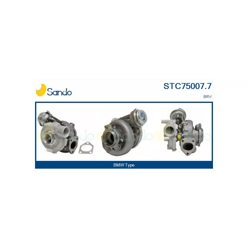 Turbocompresseur, suralimentation SANDO STC75007.7