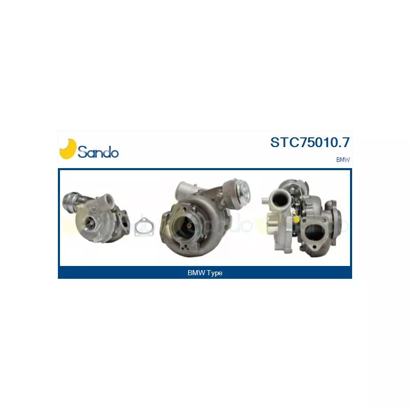 Turbocompresseur, suralimentation SANDO STC75010.7