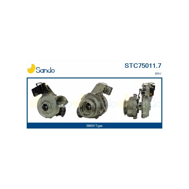 Turbocompresseur, suralimentation SANDO STC75011.7