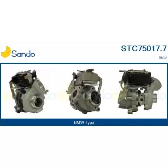 Turbocompresseur, suralimentation SANDO STC75017.7
