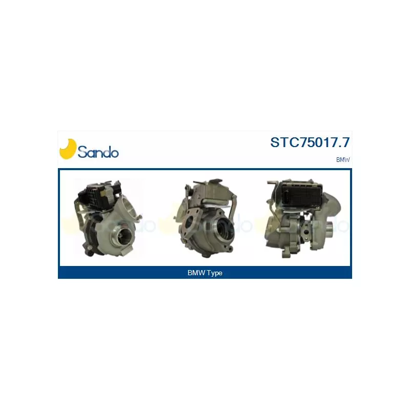 Turbocompresseur, suralimentation SANDO STC75017.7