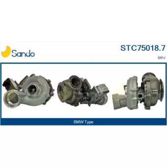 Turbocompresseur, suralimentation SANDO STC75018.7