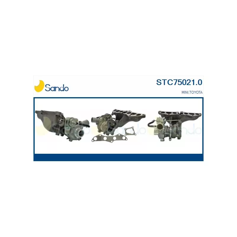 Turbocompresseur, suralimentation SANDO STC75021.0