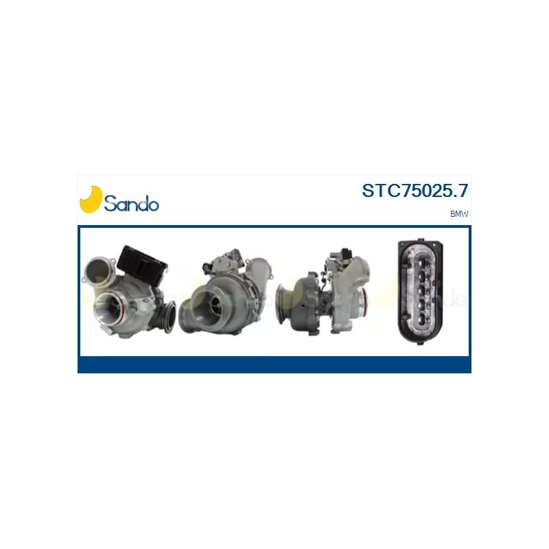 Turbocompresseur, suralimentation SANDO STC75025.7