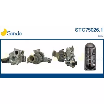 Turbocompresseur, suralimentation SANDO STC75026.1