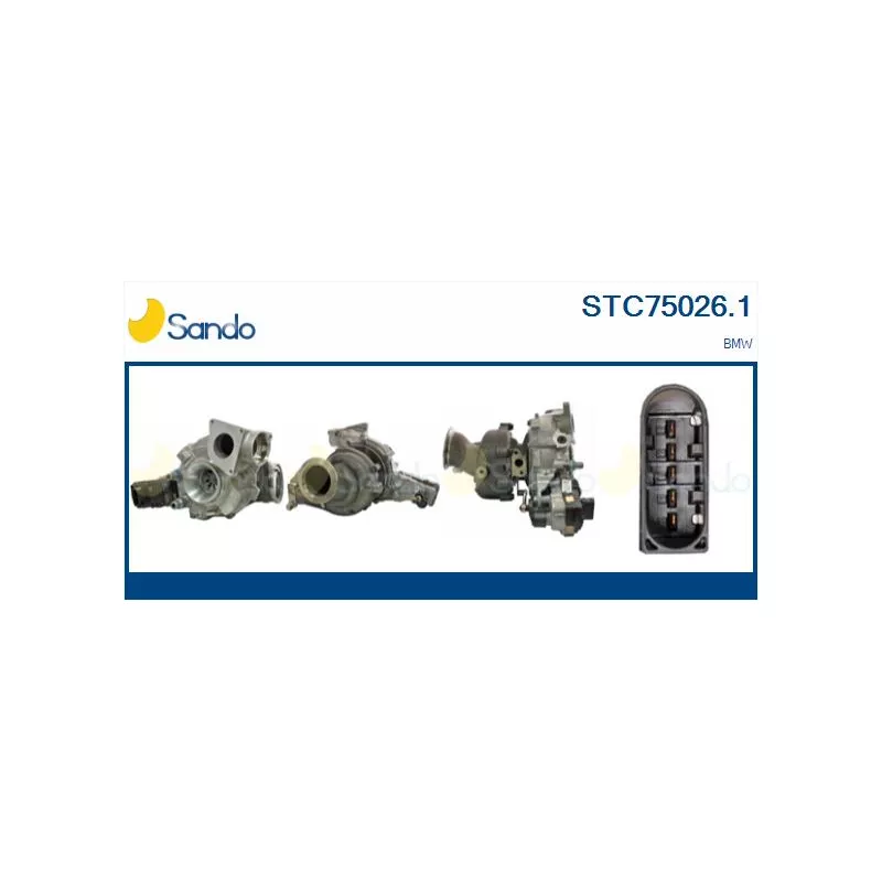 Turbocompresseur, suralimentation SANDO STC75026.1