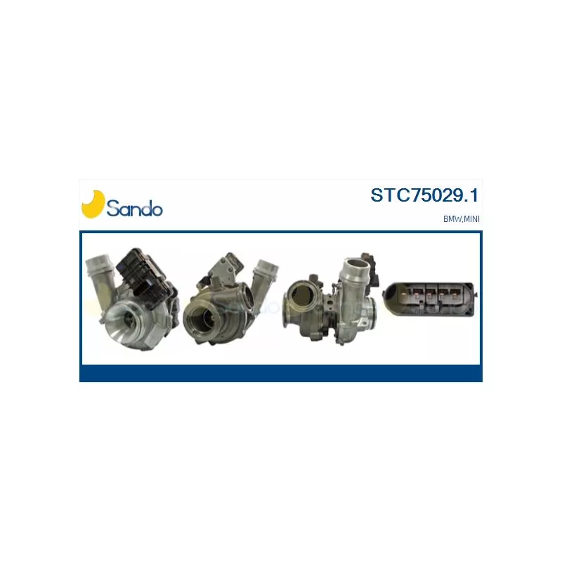 Turbocompresseur, suralimentation SANDO STC75029.1
