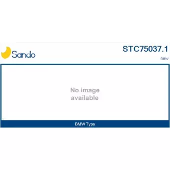 Turbocompresseur, suralimentation SANDO STC75037.1