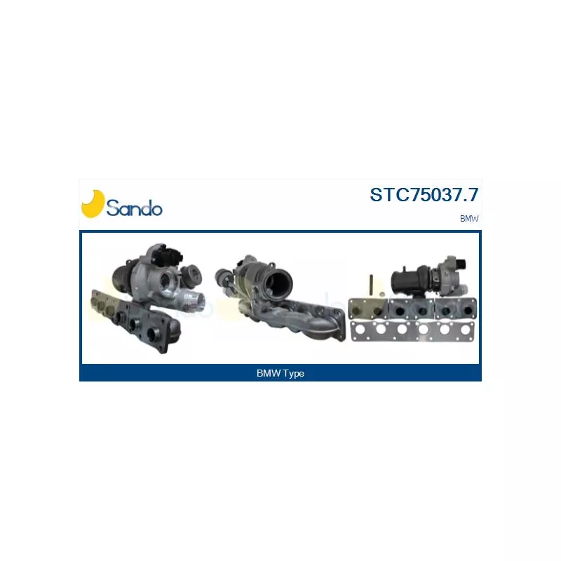 Turbocompresseur, suralimentation SANDO STC75037.7