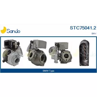 Turbocompresseur, suralimentation SANDO STC75041.2