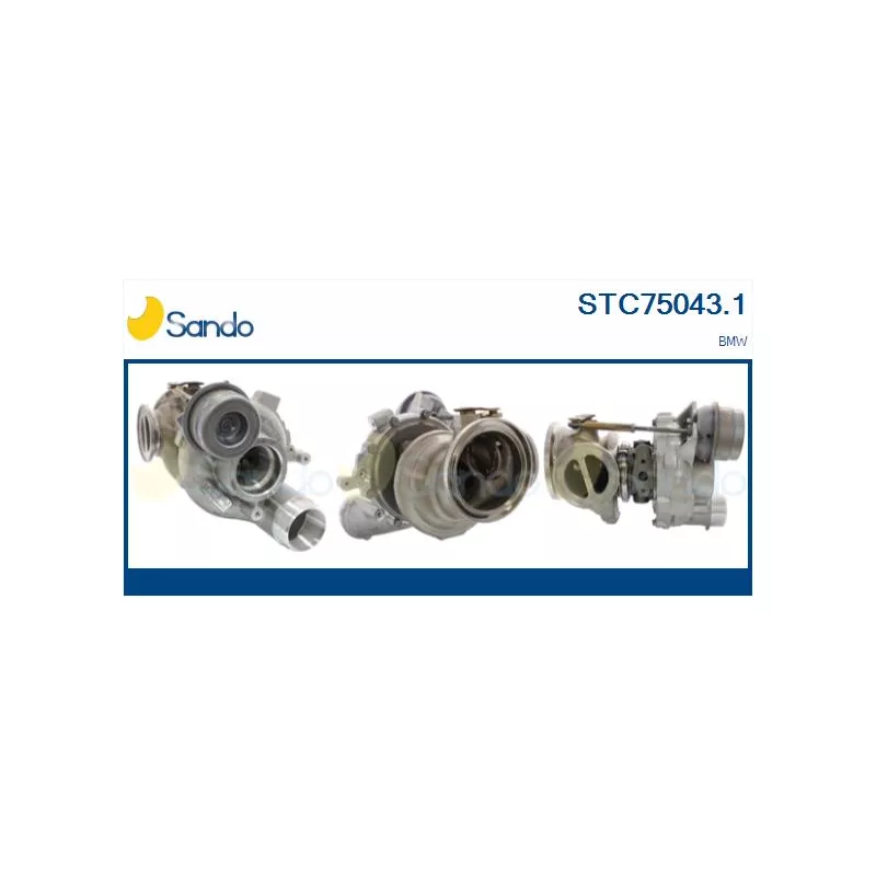 Turbocompresseur, suralimentation SANDO STC75043.1