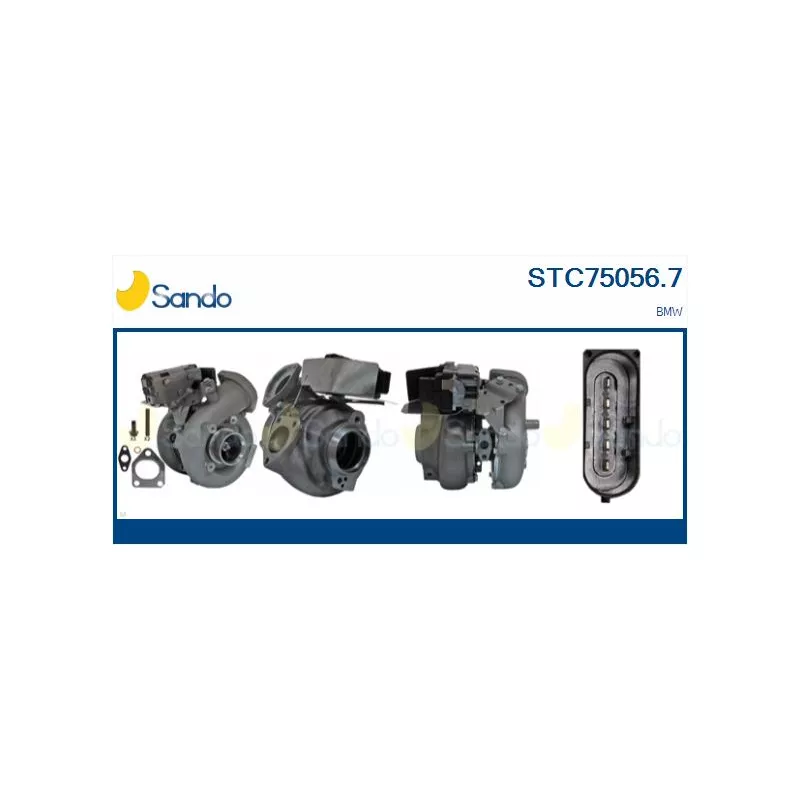 Turbocompresseur, suralimentation SANDO STC75056.7