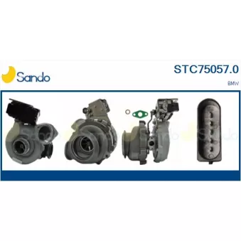 Turbocompresseur, suralimentation SANDO STC75057.0