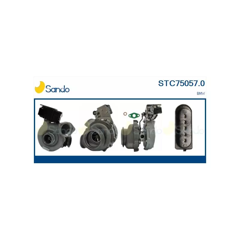 Turbocompresseur, suralimentation SANDO STC75057.0
