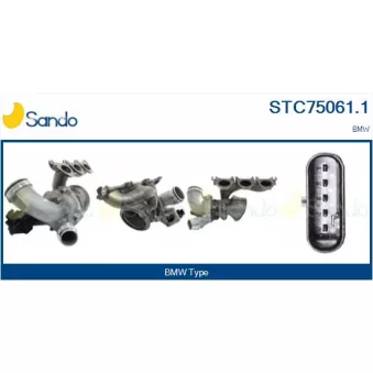 Turbocompresseur, suralimentation SANDO STC75061.1