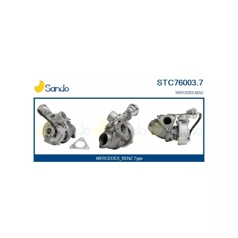 Turbocompresseur, suralimentation SANDO STC76003.7