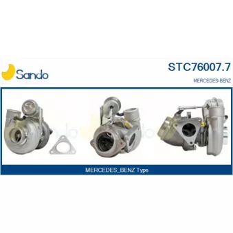 Turbocompresseur, suralimentation SANDO STC76007.7