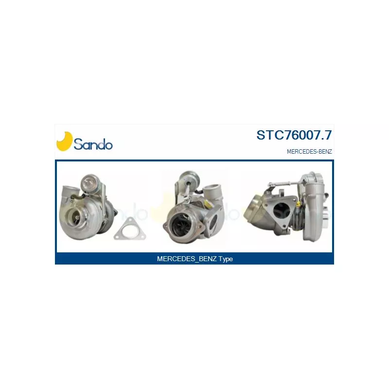 Turbocompresseur, suralimentation SANDO STC76007.7