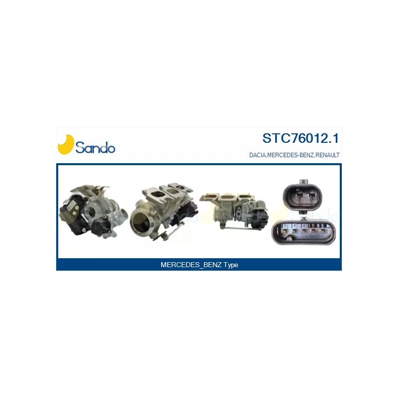 Turbocompresseur, suralimentation SANDO STC76012.1