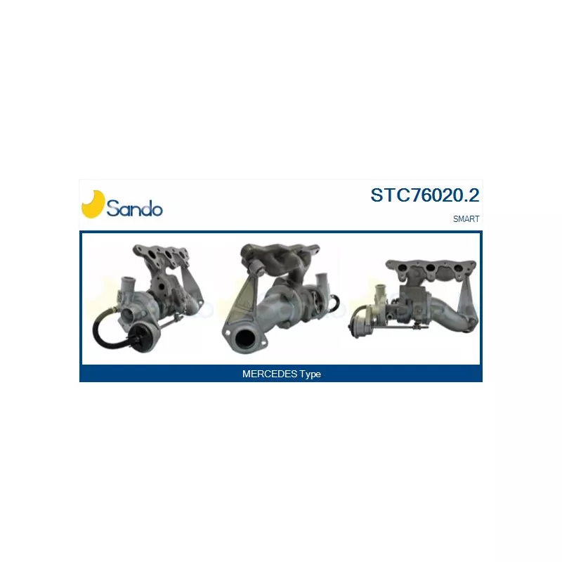 Turbocompresseur, suralimentation SANDO STC76020.2