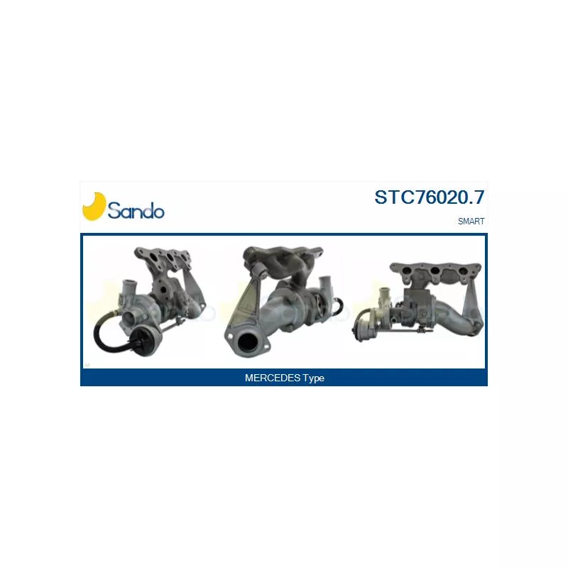 Turbocompresseur, suralimentation SANDO STC76020.7