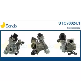 Turbocompresseur, suralimentation SANDO STC76024.1