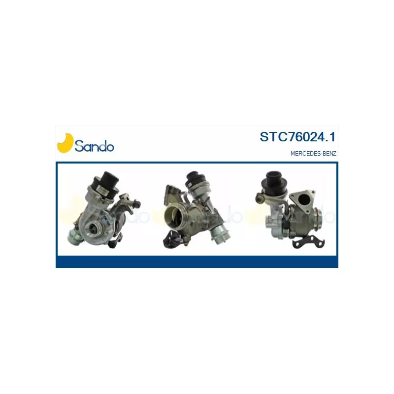 Turbocompresseur, suralimentation SANDO STC76024.1