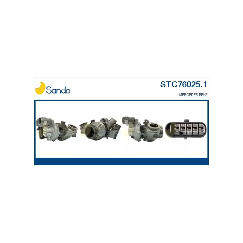 Turbocompresseur, suralimentation SANDO STC76025.1