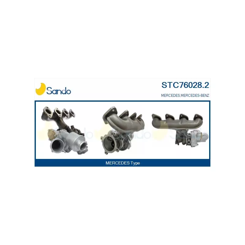 Turbocompresseur, suralimentation SANDO STC76028.2