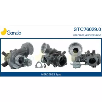 Turbocompresseur, suralimentation SANDO STC76029.0