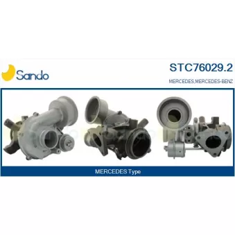 Turbocompresseur, suralimentation SANDO STC76029.2