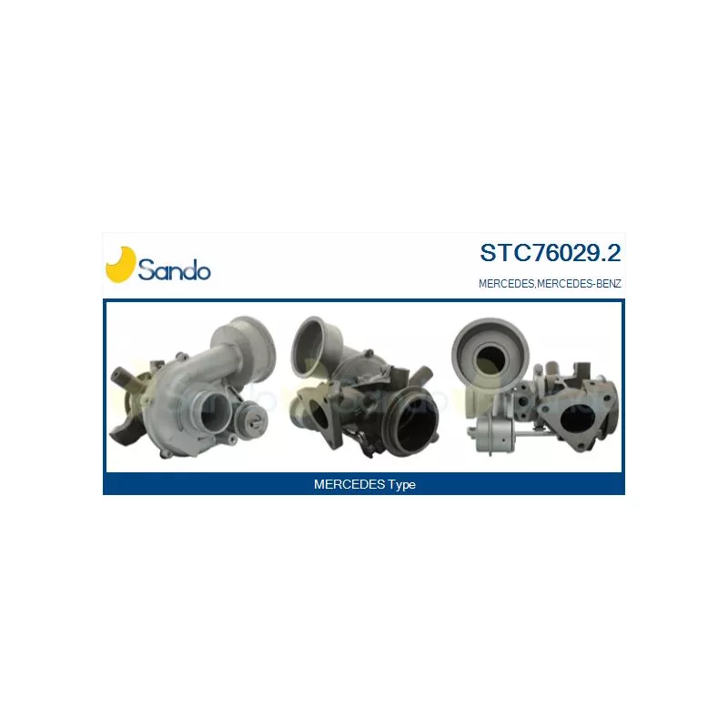 Turbocompresseur, suralimentation SANDO STC76029.2