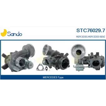 Turbocompresseur, suralimentation SANDO STC76029.7