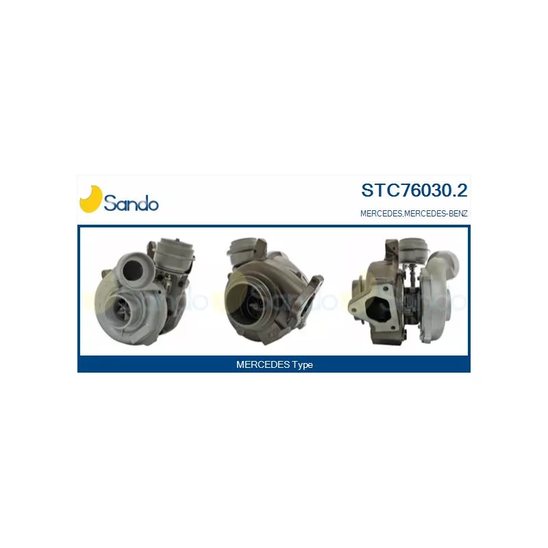 Turbocompresseur, suralimentation SANDO STC76030.2