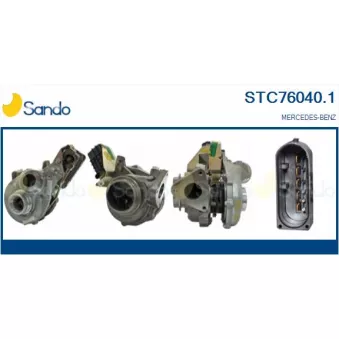 Turbocompresseur, suralimentation SANDO STC76040.1