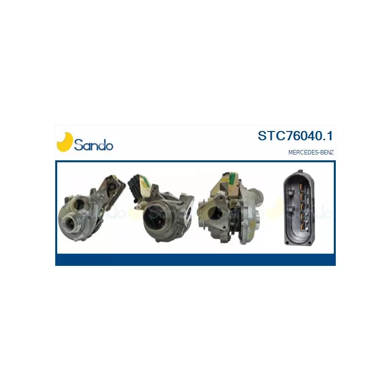 Turbocompresseur, suralimentation SANDO STC76040.1